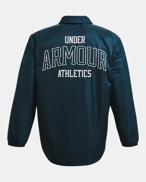 Men's UA Performance Originators Coaches Jacket, Blue, pdpMainDesktop image number 5
